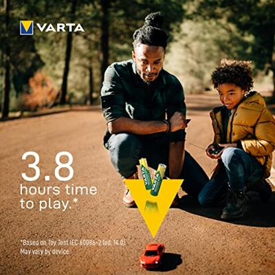 Varta oplaadbare accu Ready2Use AAA 800mAh 4-pack 4er Pack Chrom/Grün
