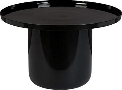Zuiver Ronde Salontafel 'Shiny Bomb' 67cm, kleur Zwart