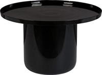 Zuiver Ronde Salontafel 'Shiny Bomb' 67cm, kleur Zwart - thumbnail