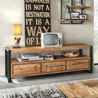 Artistiq Industrieel TV-meubel 'Live Edge' 160cm - thumbnail