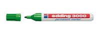Edding 3000 permanent marker 1,5-3mm rond groen - thumbnail