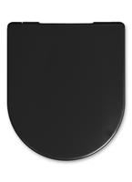 Cedo Tropea beach toiletzitting thermoplast met softclose zwart - thumbnail