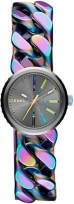 Horlogeband (Band + Kastcombinatie) Diesel DZ5468 Onderliggend Roestvrij staal (RVS) Multicolor 18mm