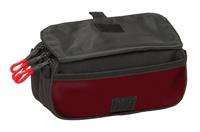 Pennenetui met 3 vakken Munich Vulcan Zwart 21,5 x 10 x 8 cm - thumbnail