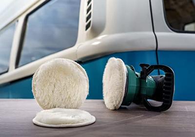 Bosch Accessories 2609256049 Lamswolschijf voor excentrische schuurmachine, 125 mm klittenband 1 stuk(s)