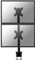 Neomounts FPMA-D700DV Tafelbeugel voor monitor Aantal monteerbare displays: 2 Display(s) 25,4 cm (10) - 68,6 cm (27) Zwart In hoogte verstelbaar, Kantelbaar, - thumbnail