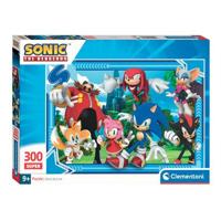 Clementoni legpuzzel super color sonic, 300st. - thumbnail