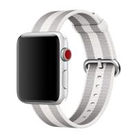 Apple Woven Nylon Apple Watch 38mm / 40mm / 41mm White - thumbnail