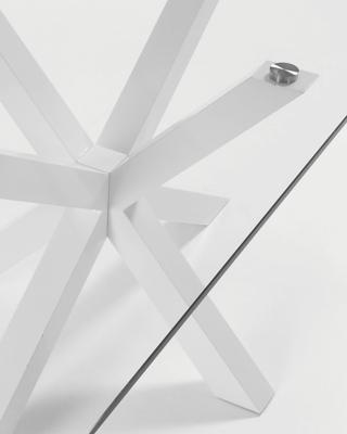 Kave Home Eettafel 'Argo' wit, 180 x 100cm Kave Home Eettafel 'Argo' wit, 180 x 100cm