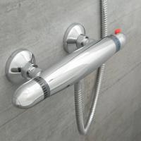 SCHÜTTE douchemengkraan thermostatisch supra chroomkleurig - thumbnail