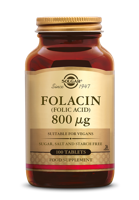 Solgar Folacin (Foliumzuur) 800 mcg Tabletten - thumbnail