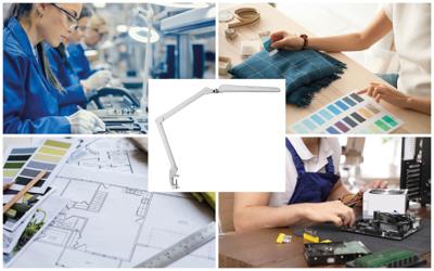 Werkpleklamp MAUL Craft LED tafelklem dimbaar wit Werkpleklamp MAUL Craft LED tafelklem dimbaar wit