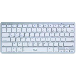 ACT AC5605 Multimedia Toetsenbord Bluetooth | Azerty/BE layout | iOS - MAC OS - Android - Windows | Portable | Wit