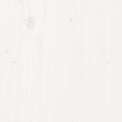 Middenbank 120x80 cm massief grenenhout wit