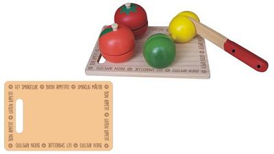 Simply For Kids houten fruit snijset