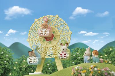 SYLVANIAN FAMILIES 5333 Reuzenrad en babypoedel