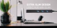 I-tec C31GL3SLIM USB 3.0 (3.1 Gen 1) Type-C 5000Mbit/s Zwart hub & concentrator - thumbnail