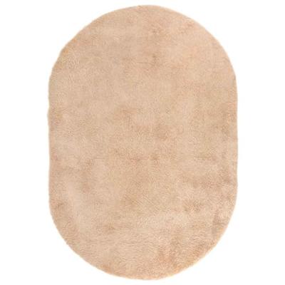 Hoogpolig vloerkleed NAVARRA 300x200 cm polyester beige