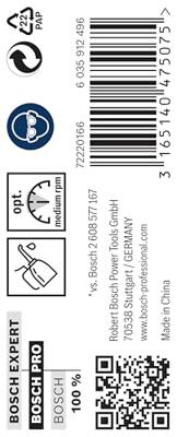 Bosch Accessoires Metaalboren HSS-G, Standard 7,3 x 69 x 109 mm 10st - 2608585502 Bosch Accessoires Metaalboren HSS-G, Standard 7,3 x 69 x 109 mm 10st - 2608585502
