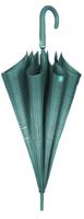 Perletti paraplu dames 102 cm automatisch microvezel groen - thumbnail