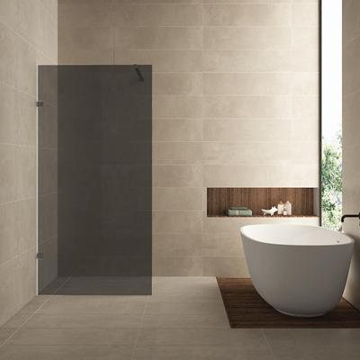 Inloopdouche Wiesbaden Less 120x200 cm 8 mm Nano Rookglas Gunmetal Inloopdouche Wiesbaden Less 120x200 cm 8 mm Nano Rookglas Gunmetal