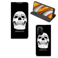 Mobiel BookCase Xiaomi Mi 11i | Poco F3 Skull Eyes - thumbnail