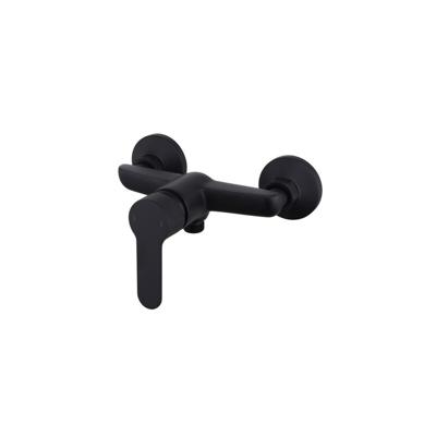 Douchekraan Go by van Marcke Cocoon Black Opbouw Mengkraan Mat Zwart Douchekraan Go by van Marcke Cocoon Black Opbouw Mengkraan Mat Zwart