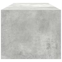 Tv-meubel 100x31x25,5 cm bewerkt hout betongrijs - thumbnail