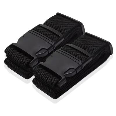 Bagageband - 2x Kofferriem Zwart