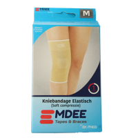 Elastic support knie maat M huidskleur 1 Stuks - thumbnail