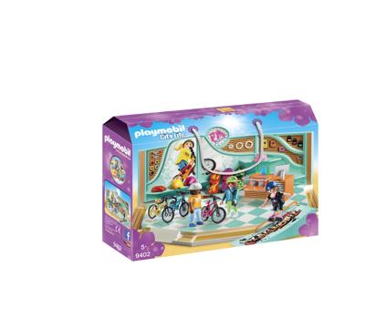 Playmobil® City Life 9402 fiets- en skatewinkel Playmobil® City Life 9402 fiets- en skatewinkel