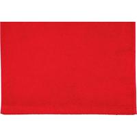 Cawö Cawo Lifestyle Uni Handdoek 50x100 Rood - thumbnail
