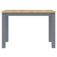 Eettafel Panama 117x60x75 cm massief grenenhout grijs - thumbnail