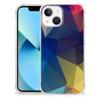iPhone 13 mini Shockproof Case Polygon Dark - thumbnail