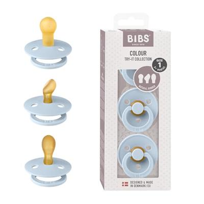 BIBS Try-it-3 pack Collection - Pale Blue
