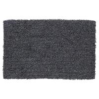 Badmat Misto Chenille Katoen 90x60 cm Zwart - thumbnail