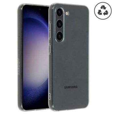 Accezz 100% Recycled Clear Backcover Samsung Galaxy S23 Telefoonhoesje Transparant