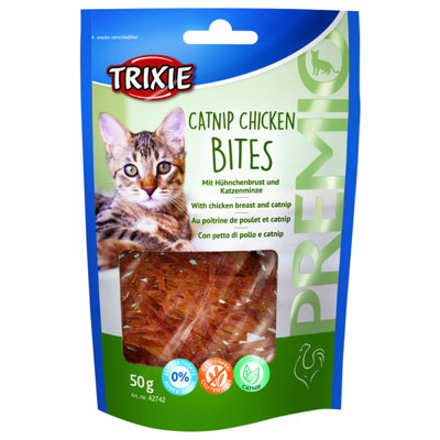 TRIXIE PREMIO CATNIP CHICKEN BITES 6X50 GR