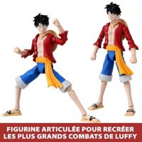 Anime Heroes beeldje - Bandai - One Piece - Luffy - 17 cm - thumbnail