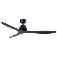 Lucci AIR Whitehaven Plafondventilator 35 W (Ø x h) 142 cm x 300 mm Zwart Met afstandsbediening - thumbnail