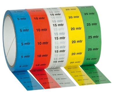 Showgear Showgear Markertape 25 mm/33 m indicator, blauw