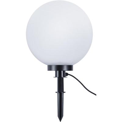 LED Tuinpriklamp E27 Fitting - Mat Zwart Kunststof - Ø40 cm