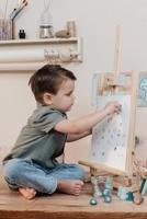 Bambolino Toys Little dutch stempels forest friends - 16st. - thumbnail