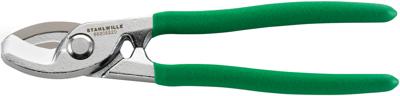 Stahlwille 6630 5 220 KABELSCHERE VERCHROMT 220 MM 66305220 Kabelschaar Geschikt voor (striptechniek) Aluminium- en koperkabel, een- en meerdraads 70 mm²