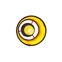 QAZQA Moderne spot zwart - Lofty - thumbnail