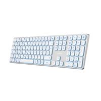 Toetsenbord en muis CoolBox COO-TEW02-BKW Wit - thumbnail