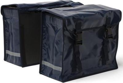 Newlooxs New looxs bisonyl dubbele fietstas - waterdicht, ijzersterk, zilver - 46l - elektrische fietsen, stadsfietsen