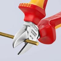 Knipex 70 06 140 Zijkniptang VDE Met facet 140 mm - thumbnail