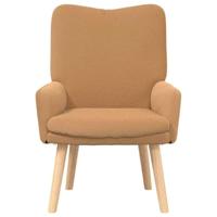 Fauteuil Beige 63 x 67 x 94 cm Stof - thumbnail