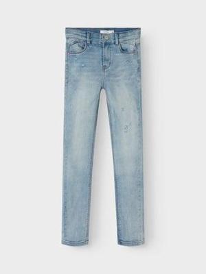 Name it zomer jeans broek meisjes - blauw - skinny fit - Nkfpolly